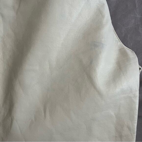 Agolde Net Sustain 90's Pinch Waist Recycled Leather Pants Size 28 - Picture 4 of 5